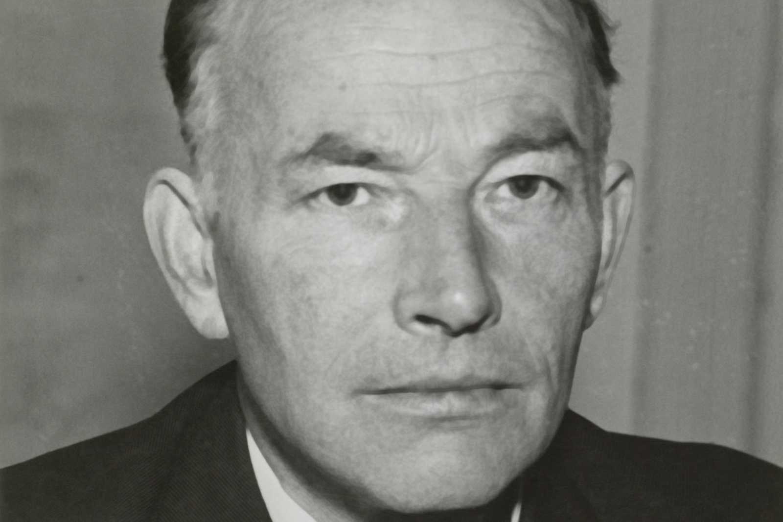 Tormod Hustad (1889-1973), arbeidsminister. RAFA-3309/42/6/8